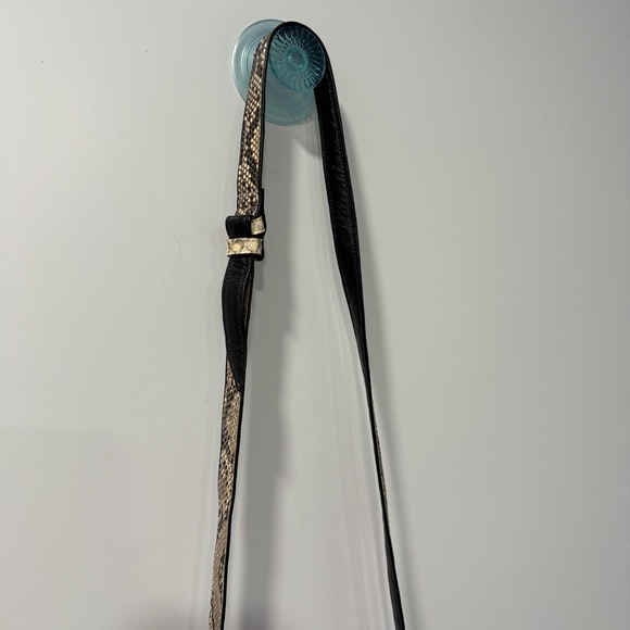 Sharif Genuine Snakeskin Women's Shoulder Bag - Picture 3 of 11